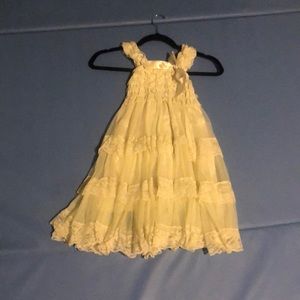 Wore once as a flower girl